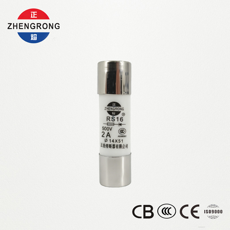 14*51mm 500V 2A RS16 Fiús Cumas Briseadh Ard