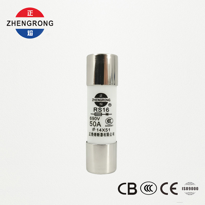 14*51mm 500V 50A RS16 Fiús Cumas Briseadh Ard
