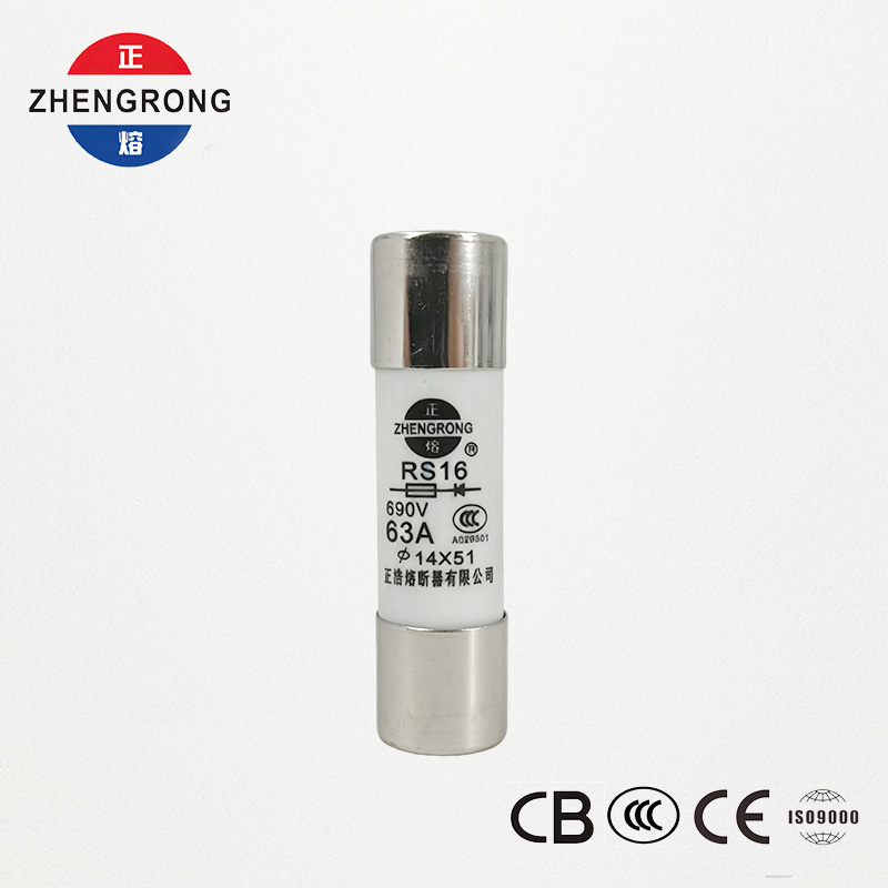 14*51mm 500V 63A RS16 Fiús Cumas Briseadh Ard