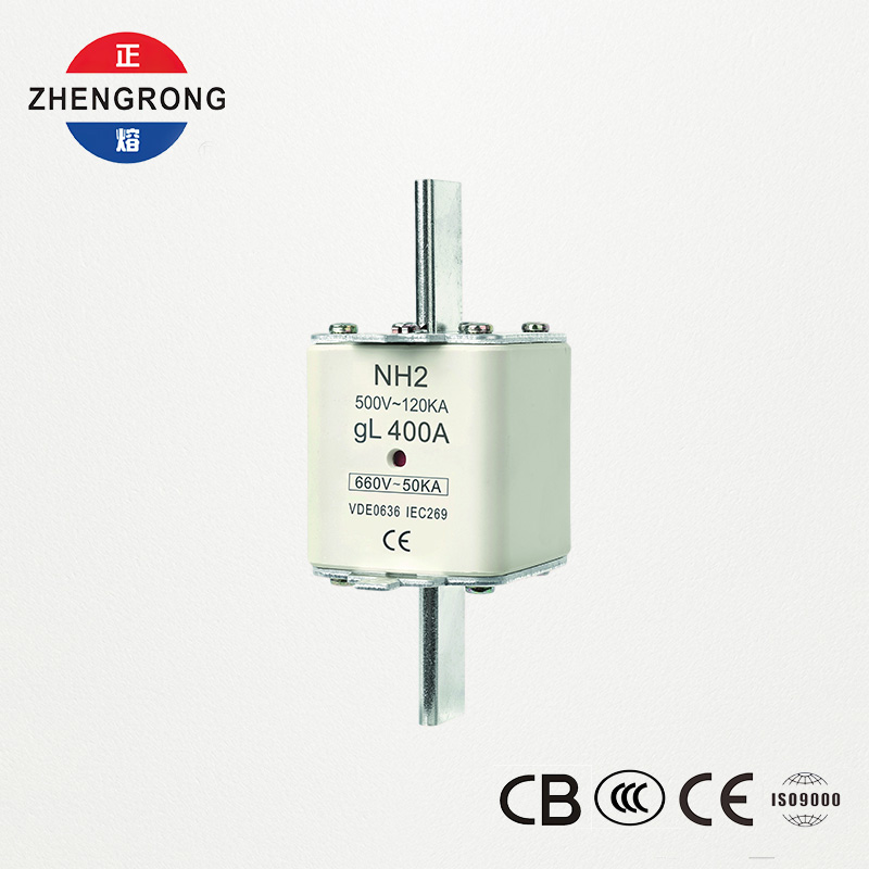 Nasc Fiús Deimhnithe CE & IEC NH2 660V 400A Cumas Briseadh Ard