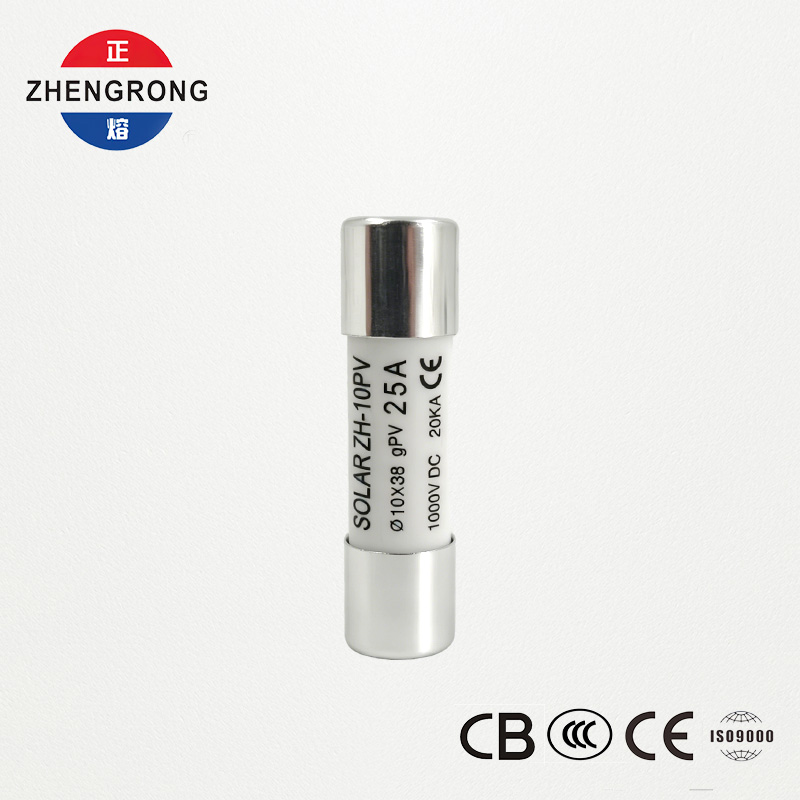 Naisc Fuse Athshocraigh Painéal Gréine 10*38 25A saincheaptha le haghaidh Fótavoltach