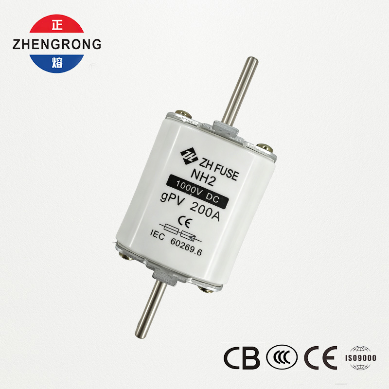 Nasc Fiús Fótavoltach NH2 200A 1000V DC gPV - IEC 60269.6 Deimhnithe