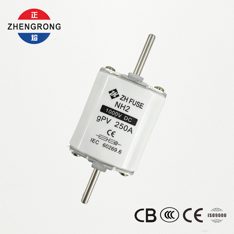 Nasc Fiús Fótavoltach NH2 250A 1000V DC gPV - IEC 60269.6 Deimhnithe