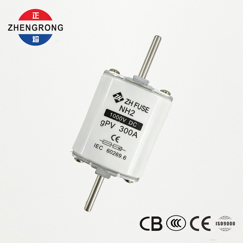 Nasc Fiús Fótavoltach NH2 300A 1000V DC gPV - IEC 60269.6 Deimhnithe