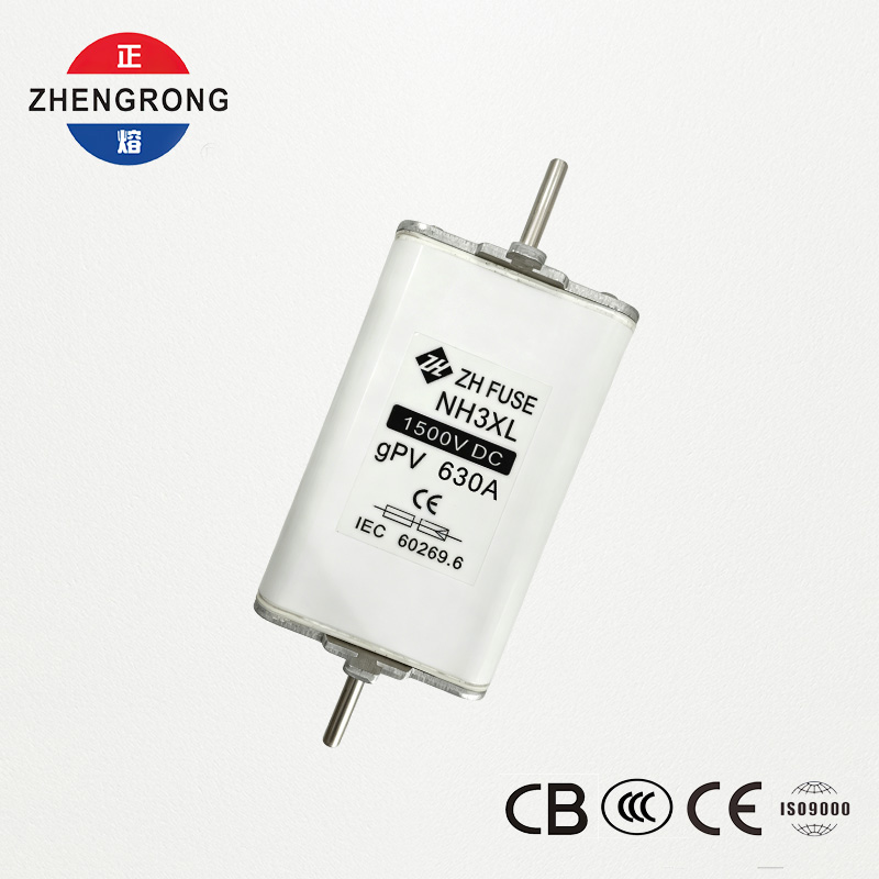 Nasc Fiús Fótavoltach NH3XL 630A 1500V DC gPV - IEC 60269.6 Deimhnithe