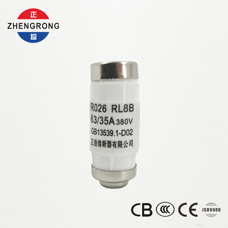 RL8B R026 35A 380V D02 Fiús Sorcóireach