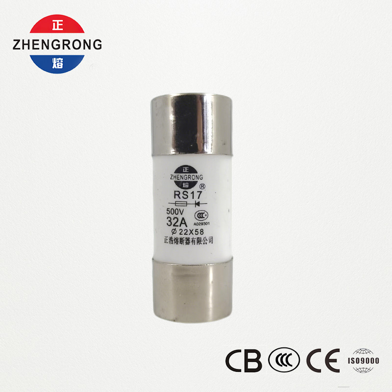 RS17 32A 500V Fiús Sorcóireach Fast Gníomhach | 22*58mm | Deimhnithe CCC
