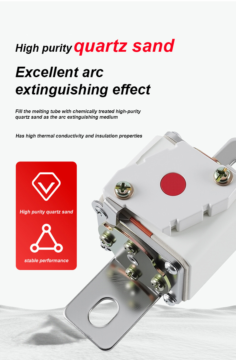 Naisc fuse RSF-1K 500V-315A BC100KA