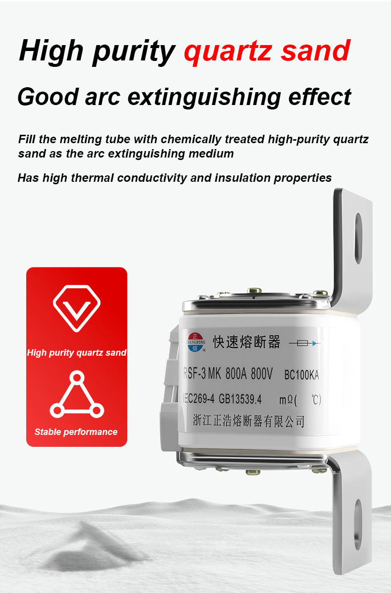 Naisc fuse RSF-3MK 800V-800A BC100KA